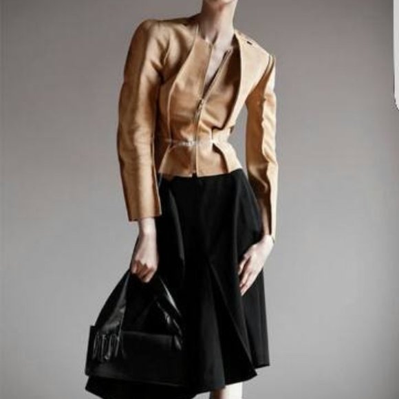 Margiela x H&M suede leather jacket - Picture 3 of 11